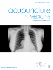 Acupuncture in Medicine Journal Subscription