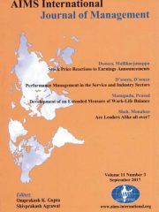 AIMS International Journal of Management Journal Subscription