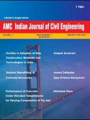 AMC Indian Journal of Civil Engineering Journal Subscription