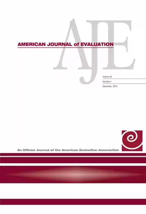American Journal of Evaluation Journal Subscription