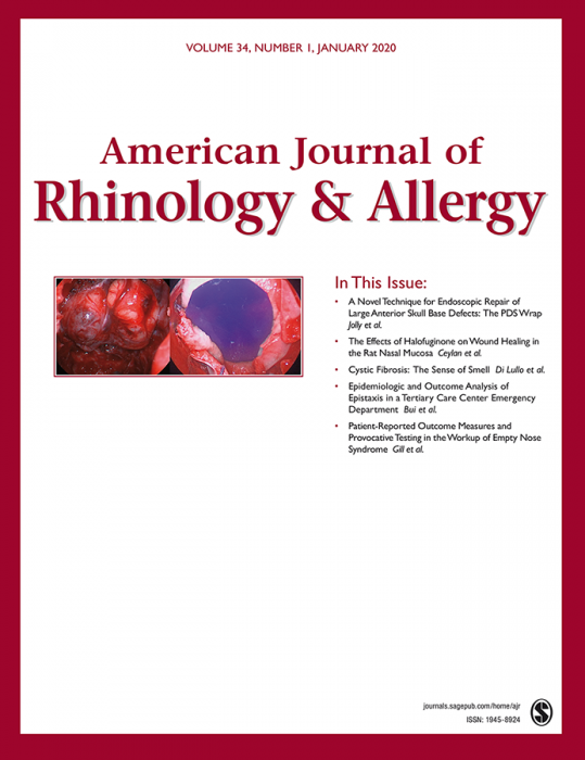 American Journal of Rhinology & Allergy Journal Subscription