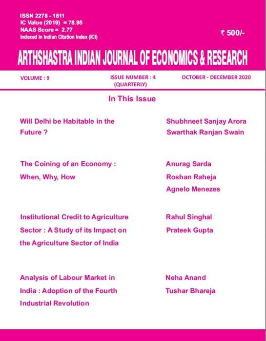 ARTHSHASTRA : INDIAN JOURNAL OF ECONOMICS & RESEARCH Journal Subscription