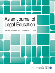 Asian Journal of Legal Education Journal Subscription