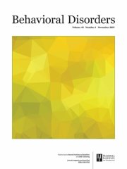 Behavioral Disorders Journal Subscription