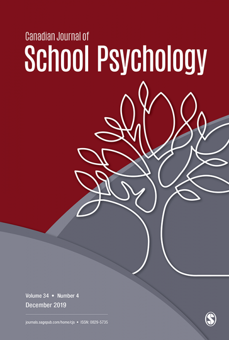Canadian Journal of School Psychology Journal Subscription