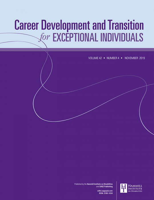Career Development and Transition for Exceptional Individuals Journal Subscription