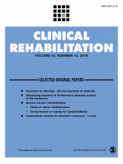 Clinical Rehabilitation Journal Subscription
