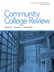 Community College Review Journal Subscription