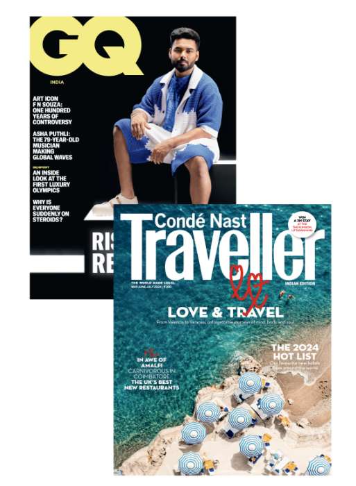 GQ+Condé Nast Traveller India Combo Magazine Subscription