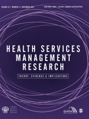 Health Services Management Research Journal Subscription