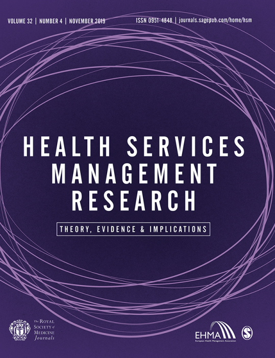 health services management research topics