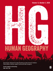 Human Geography Journal Subscription