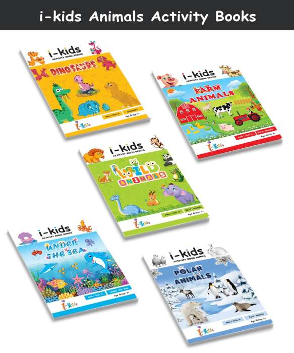 i-kids animals series activity books Magazine Subscription