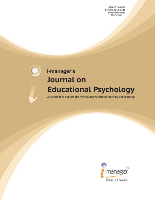i-manager's Journal on Educational Psychology Journal Subscription
