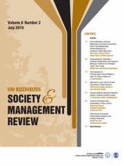 IIM Kozhikode Society and Management Review Journal Subscription