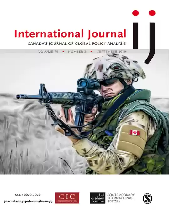 International Journal: Canadaâs Journal of Global Policy Analysis Journal Subscription