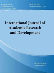 International Journal of Academic Research and Development Journal Subscription