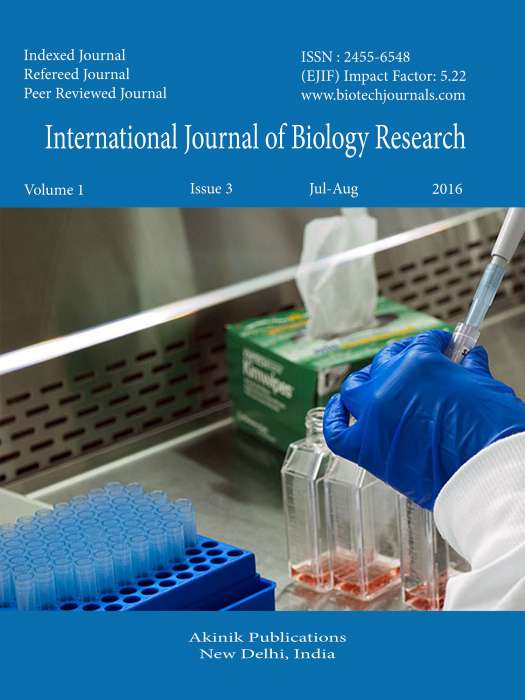 research journal of biology sciences