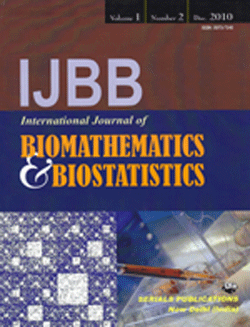 International Journal of Biomathematics and Biostatistics Journal Subscription