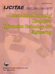 International Journal of Computers Information Technology and Engineering Journal Subscription