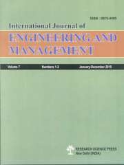 International Journal of Engineering and Management Journal Subscription
