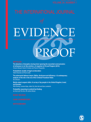 International Journal of Evidence and Proof Journal Subscription