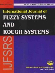 International Journal of Fuzzy Systems and Rough Systems Journal Subscription