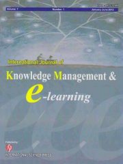 International Journal of Knowledge Management and E-learning Journal Subscription