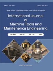 International Journal of Machine Tools and Maintenance Engineering Journal Subscription