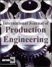 International Journal of Manufacturing and Production Engineering Journal Subscription