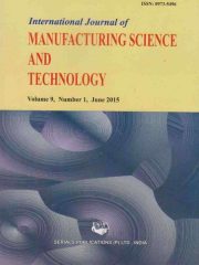 International Journal of Manufacturing Science and Technology Journal Subscription