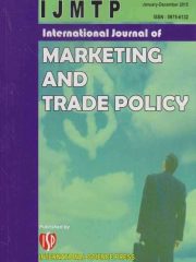International Journal of Marketing and Trade Policy Journal Subscription