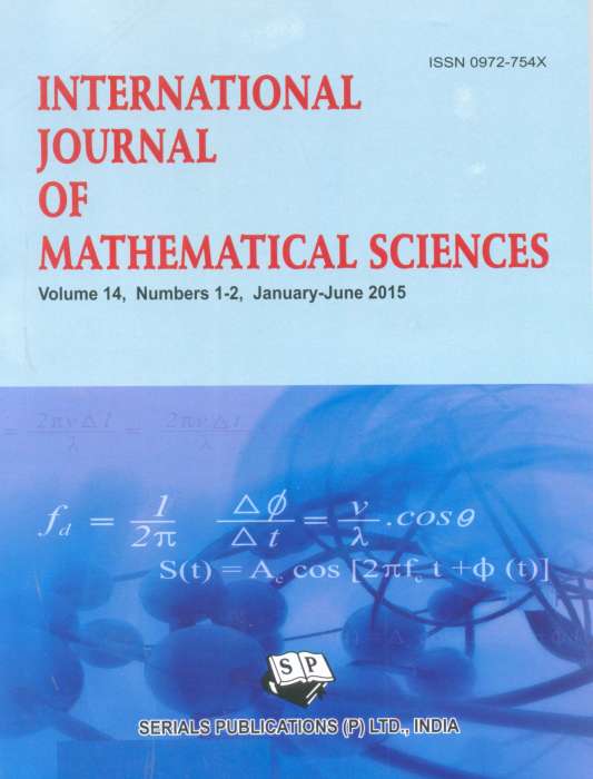 International Journal of Mathematical Sciences Journal Subscription