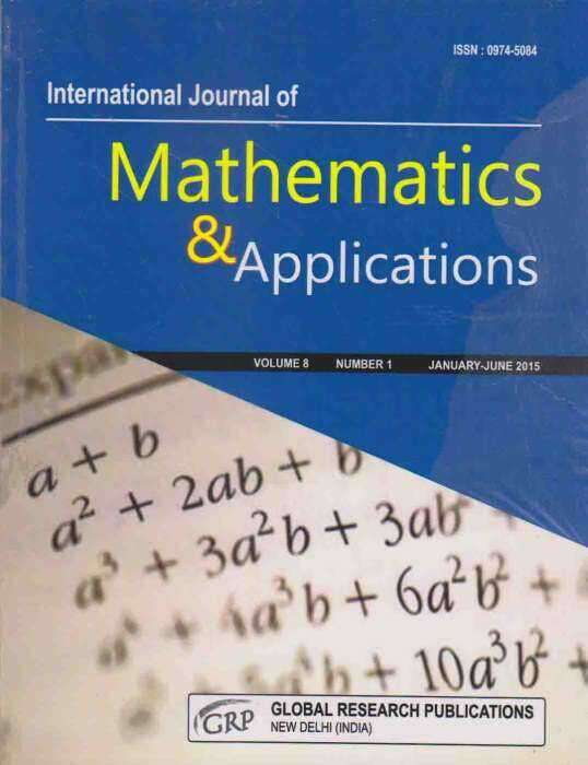 International Journal of Mathematics and Applications Journal Subscription