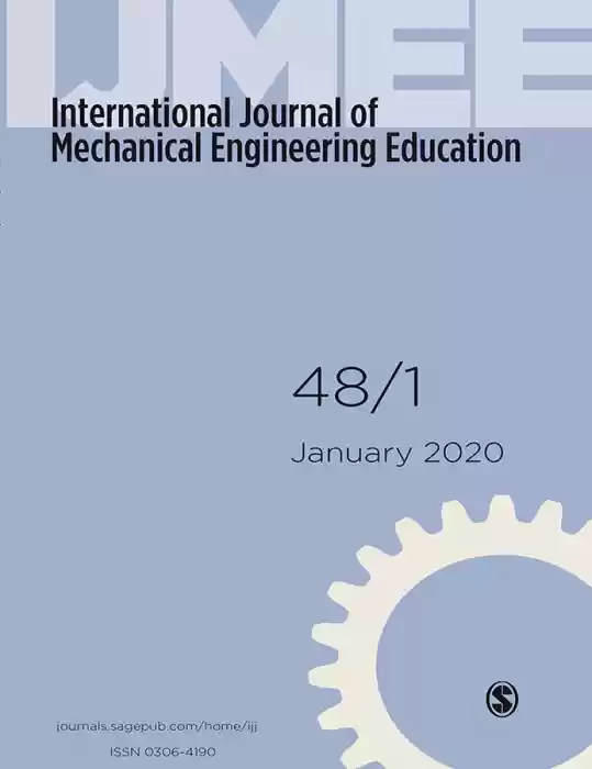 International Journal of Mechanical Engineering Education Journal Subscription