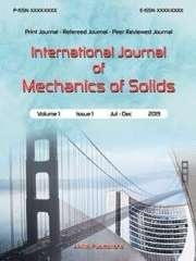 International Journal of Mechanics of Solids Journal Subscription