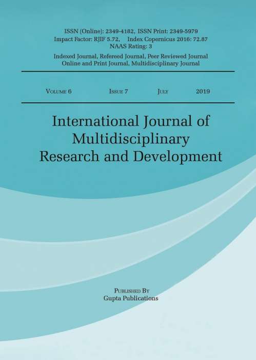 international journal of recent advances in multidisciplinary research