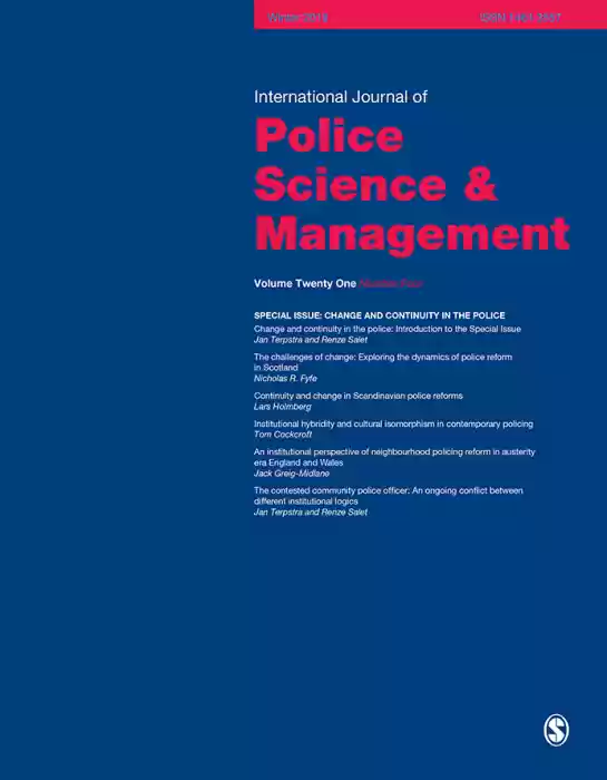 International Journal of Police Science and Management Journal Subscription