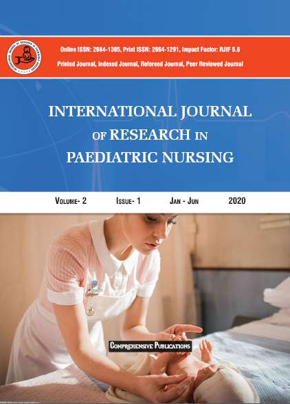 International Journal of Research in Paediatric Nursing Journal Subscription