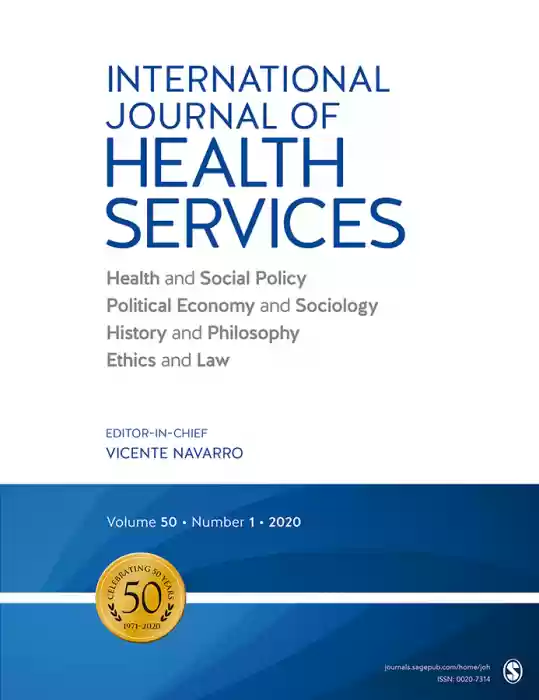 International Journal of Social Determinants of Health and Health Services Journal Subscription
