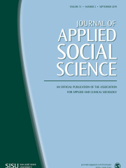 Journal of Applied Social Science Journal Subscription
