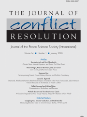Journal of Conflict Resolution Journal Subscription