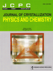Journal of Crystallization Physics and Chemistry Journal Subscription