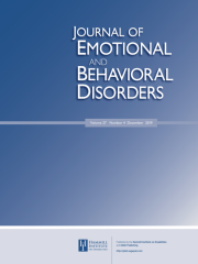 Journal of Emotional and Behavioral Disorders Journal Subscription