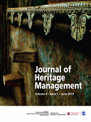 Journal Of Heritage Management Journal Subscription