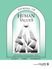 Journal of Human Values Journal Subscription