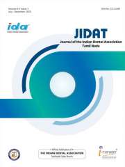 Journal of Indian Dental Association Tamil Nadu (JIDAT) Journal Subscription