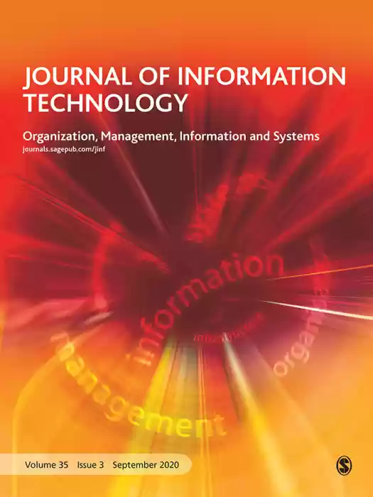 Journal of Information Technology and Journal of Information Technology Cases Bundle Journal Subscription
