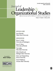 Journal of Leadership & Organizational Studies Journal Subscription