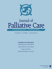 Journal of Palliative Care Journal Subscription